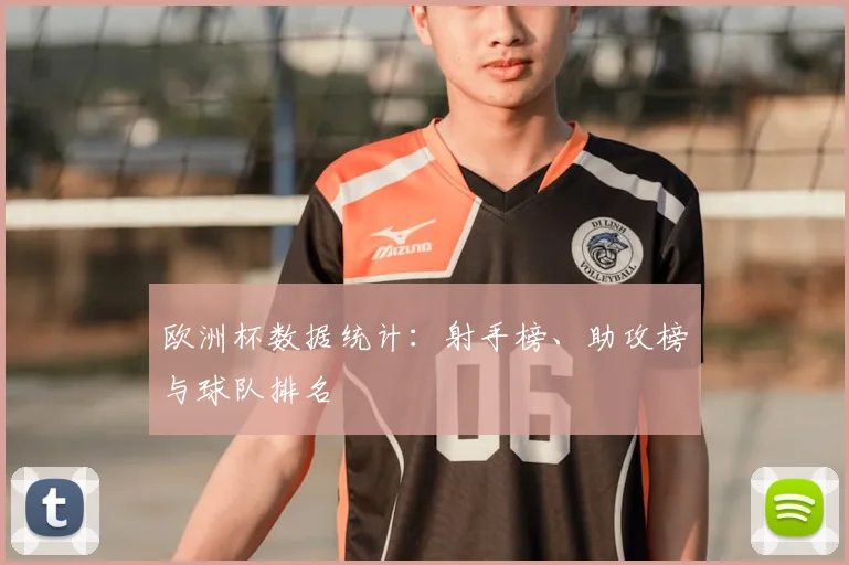 欧洲杯数据统计:射手榜、助攻榜与球队排名